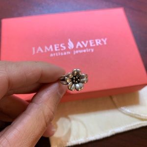 James Avery Flower Ring with Bronze